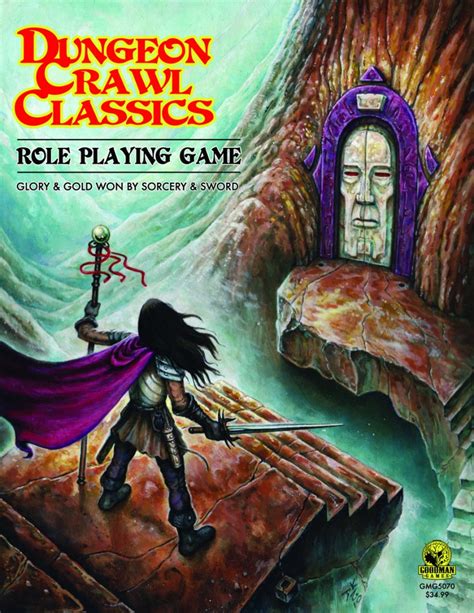 1 Mutant Crawl Classics Core Rulebook (3rd Printing) Softcover. . Dungeon crawl classics modules
